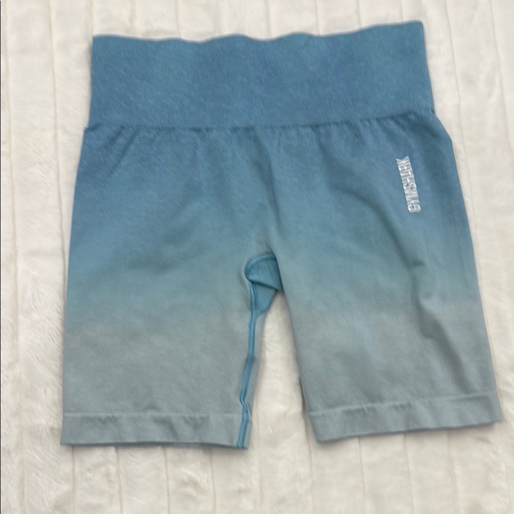Gymshark Blue Gradient Athletic Shorts women’s